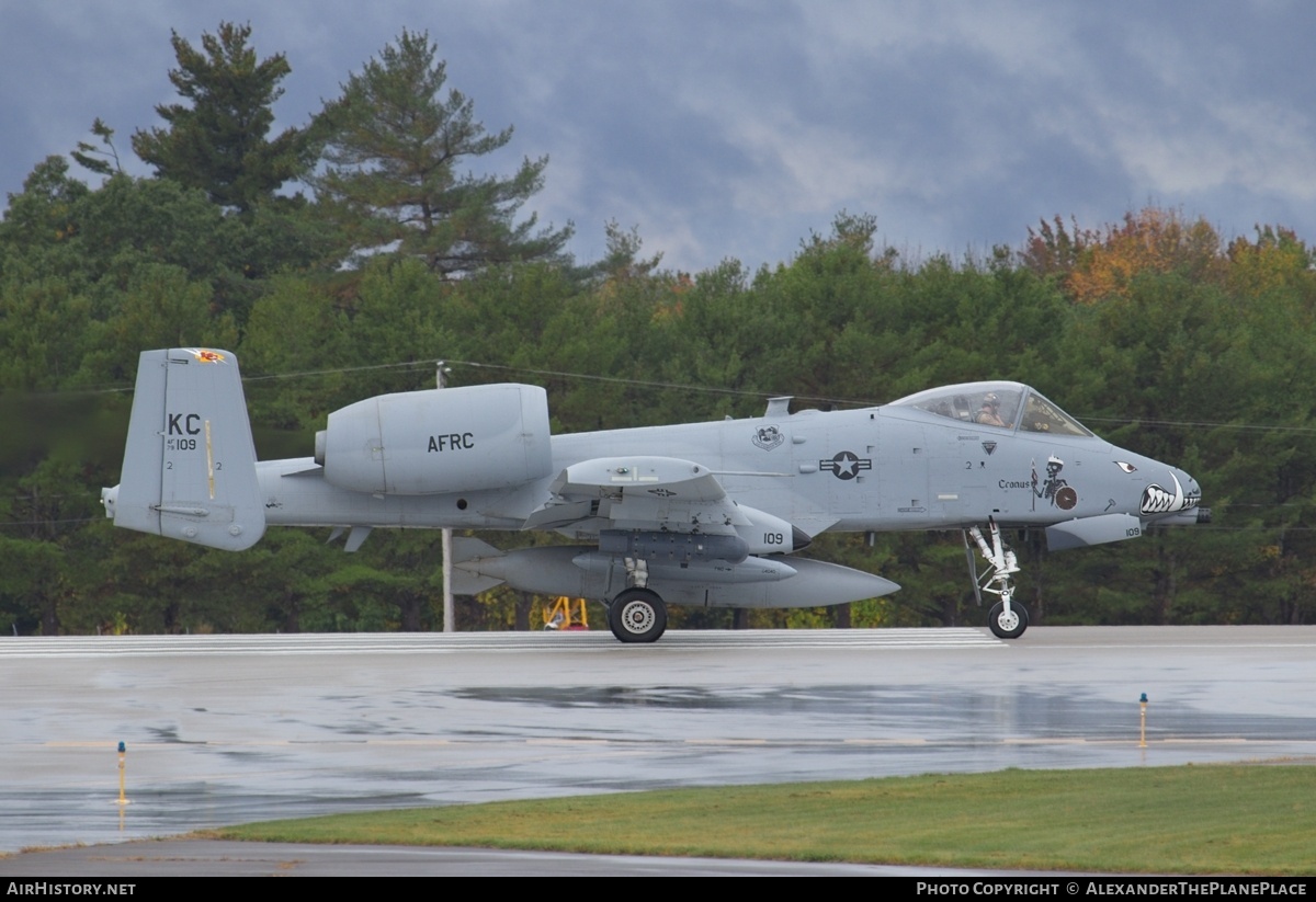 Aircraft Photo of 79-0109 / AF79-109 | Fairchild A-10C Thunderbolt II | USA - Air Force | AirHistory.net #854003