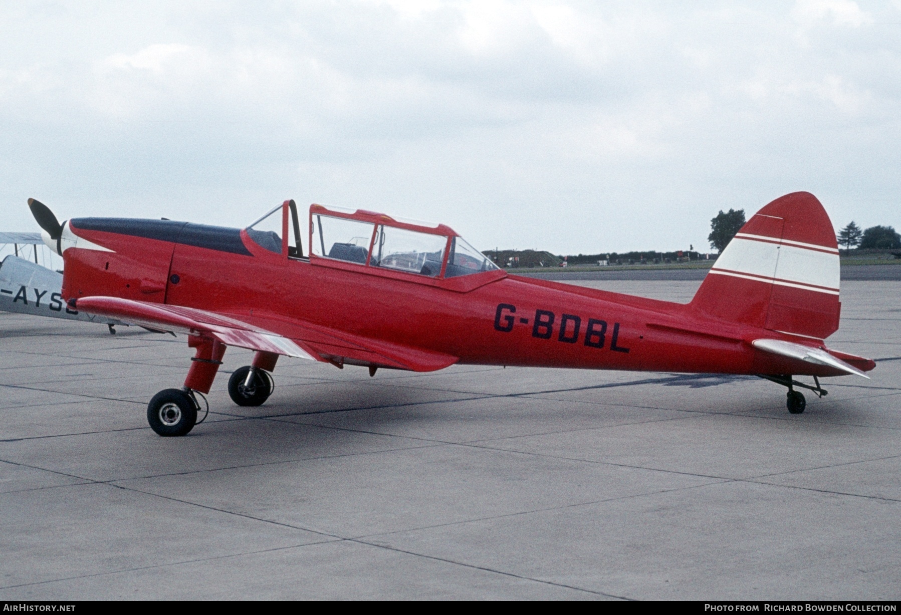 Aircraft Photo of G-BDBL | De Havilland DHC-1 Chipmunk Mk22 | AirHistory.net #854004