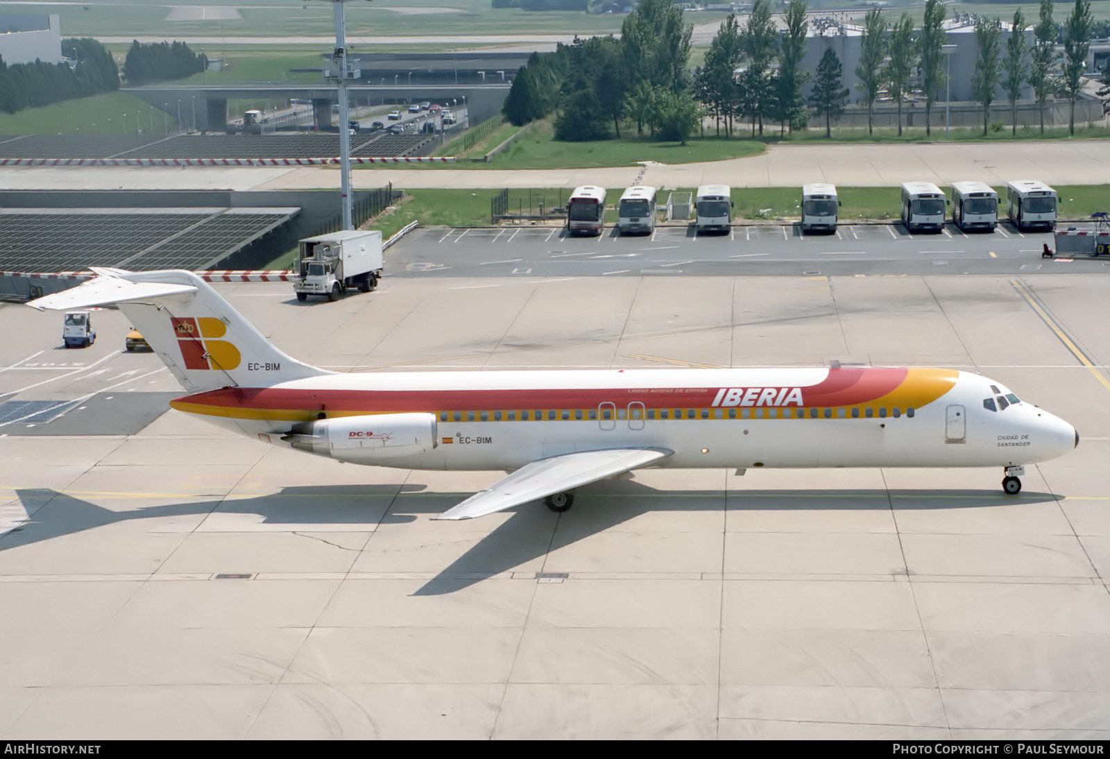 Aircraft Photo of EC-BIM | McDonnell Douglas DC-9-32 | Iberia | AirHistory.net #854005