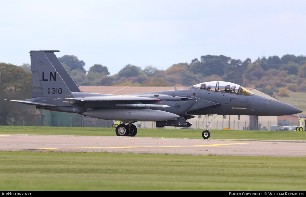Aircraft Photo of 91-0310 / AF91-310 | Boeing F-15E Strike Eagle | USA - Air Force | AirHistory.net #854012