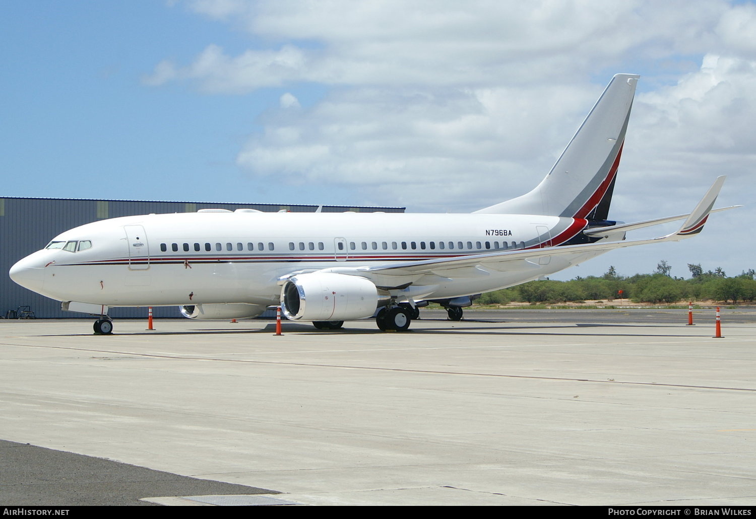 Aircraft Photo of N796BA | Boeing 737-7BC BBJ | AirHistory.net #854014