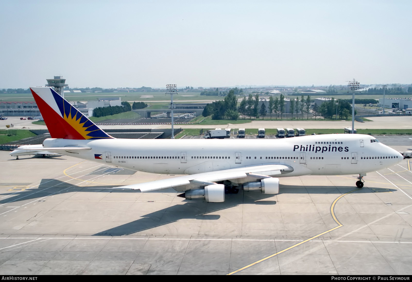 Aircraft Photo of EI-BZA | Boeing 747-283B | Philippine Airlines | AirHistory.net #854015