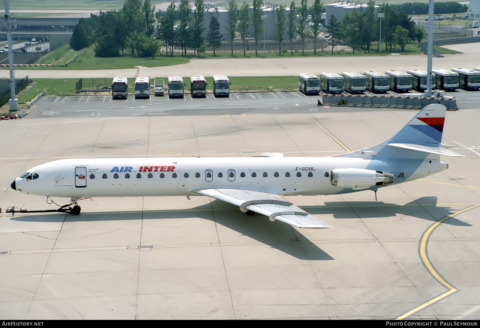 Aircraft Photo of F-GCVK | Aerospatiale SE-210 Caravelle 12 | Air Inter | AirHistory.net #854017