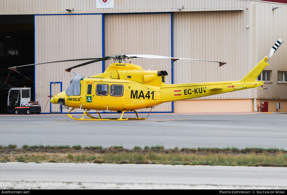Aircraft Photo of EC-KUV | Bell 412EP | INFOCA - Incendios Forestales de Andalucía | AirHistory.net #854021