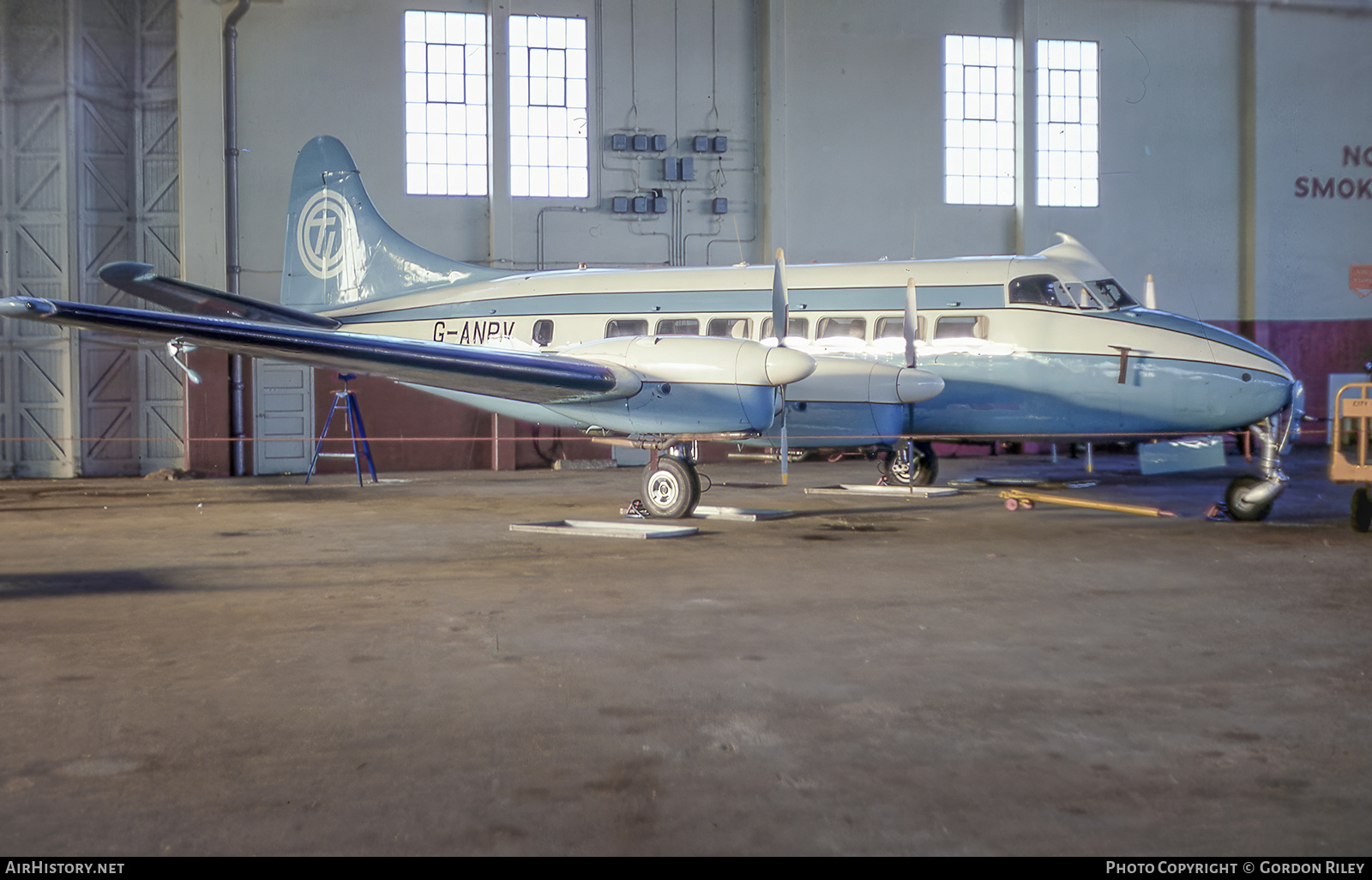 Aircraft Photo of G-ANPV | De Havilland D.H. 114 Heron 2D | TI Group Services | AirHistory.net #854040