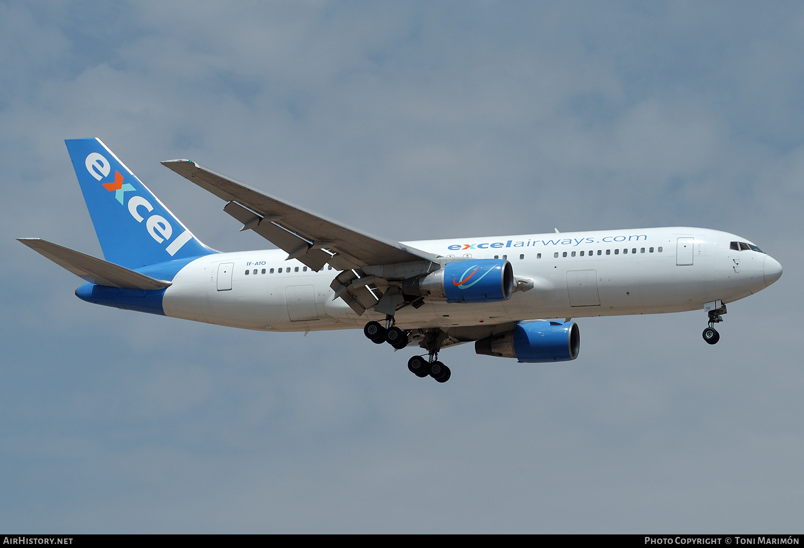 Aircraft Photo of TF-ATO | Boeing 767-204(ER) | Excel Airways | AirHistory.net #854064