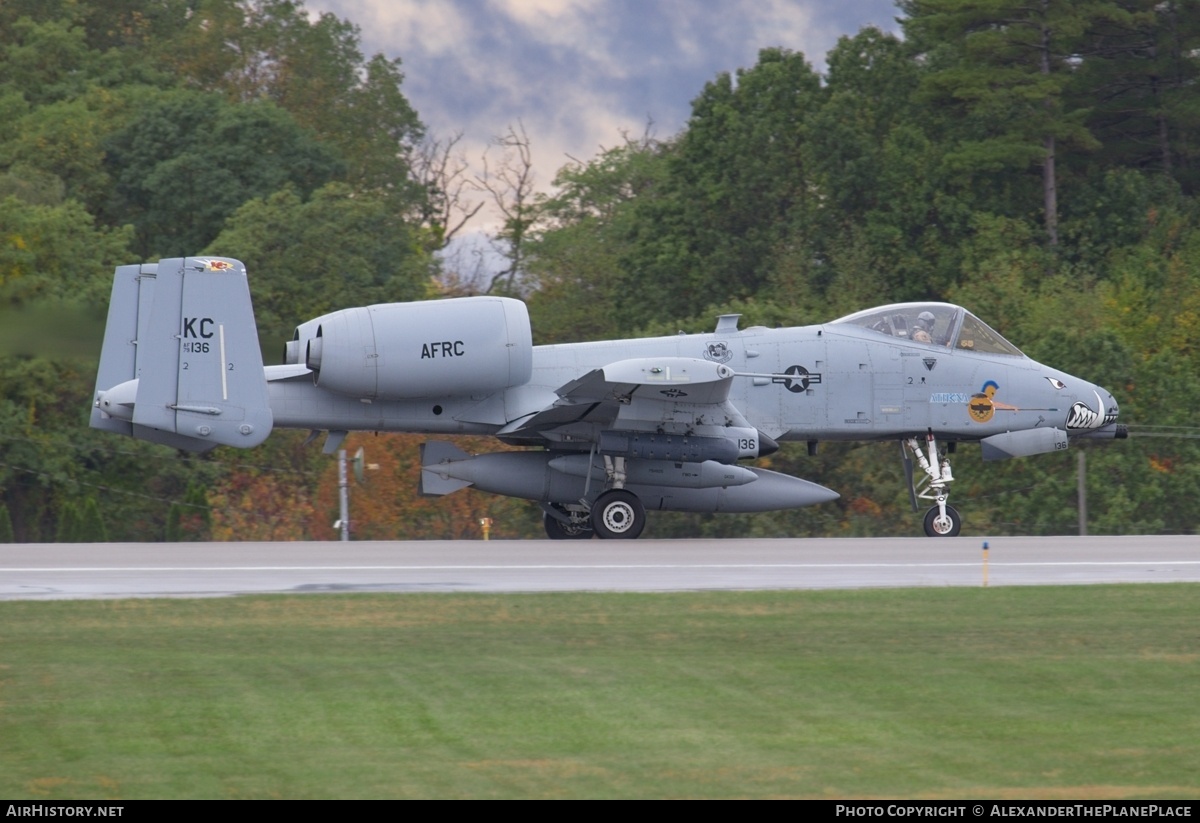 Aircraft Photo of 79-0136 / AF79-136 | Fairchild A-10C Thunderbolt II | USA - Air Force | AirHistory.net #854067