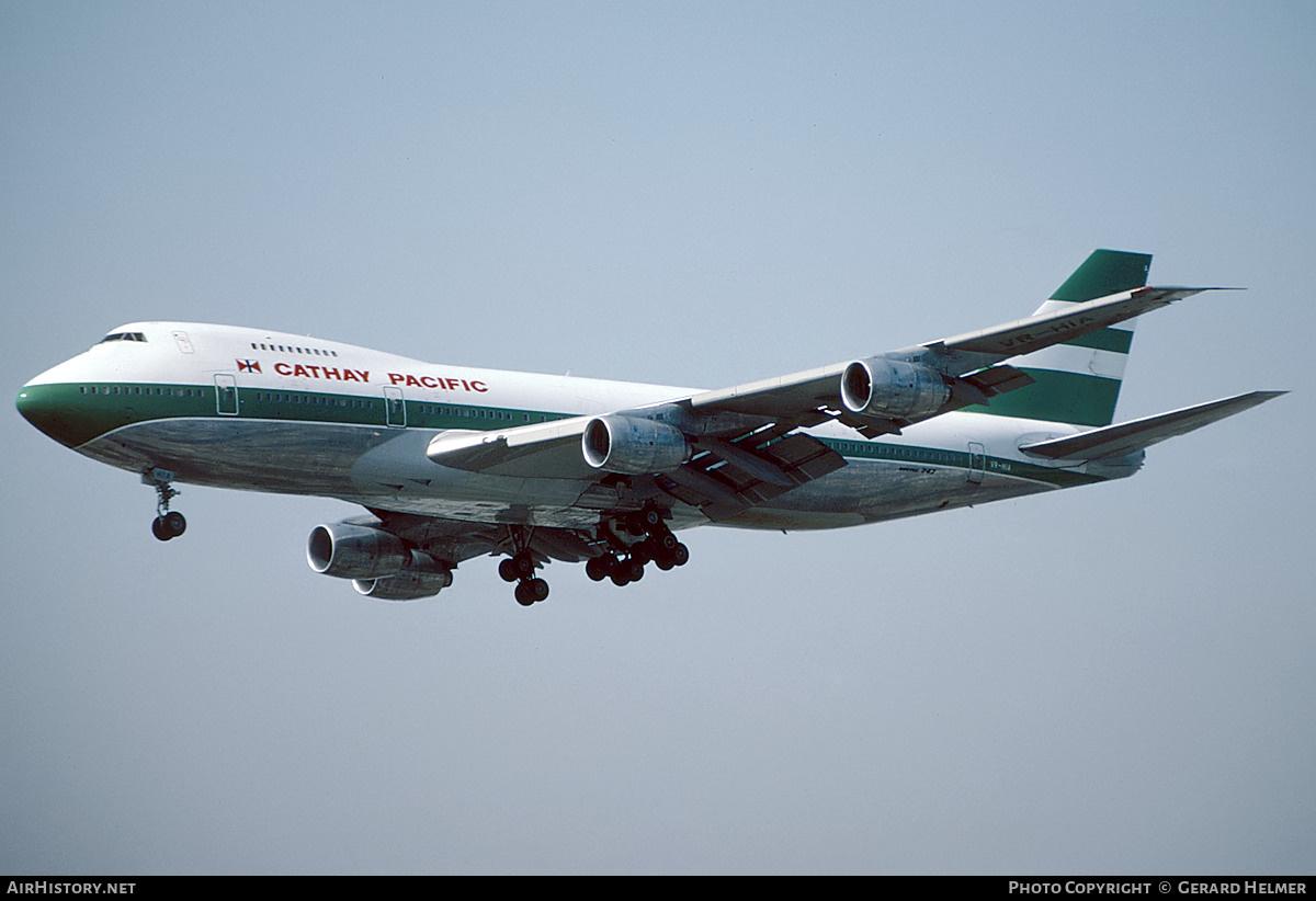 Aircraft Photo of VR-HIA | Boeing 747-267B | Cathay Pacific Airways | AirHistory.net #854070