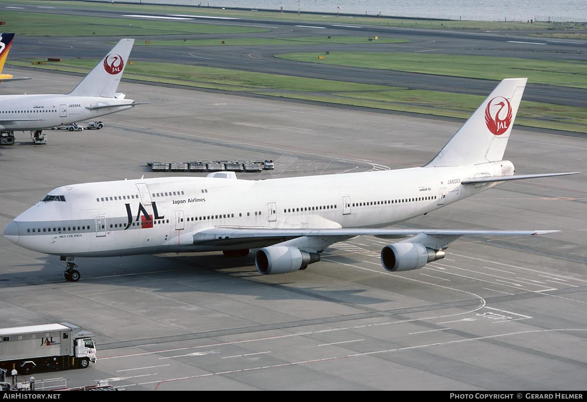 Aircraft Photo of JA8083 | Boeing 747-446D | Japan Airlines - JAL | AirHistory.net #854073