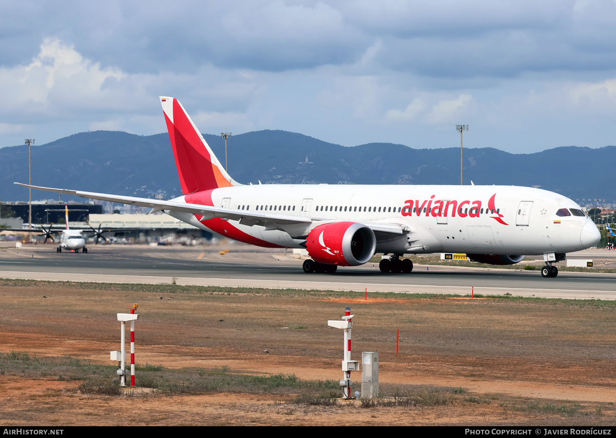 Aircraft Photo of N784AV | Boeing 787-8 Dreamliner | Avianca | AirHistory.net #854076