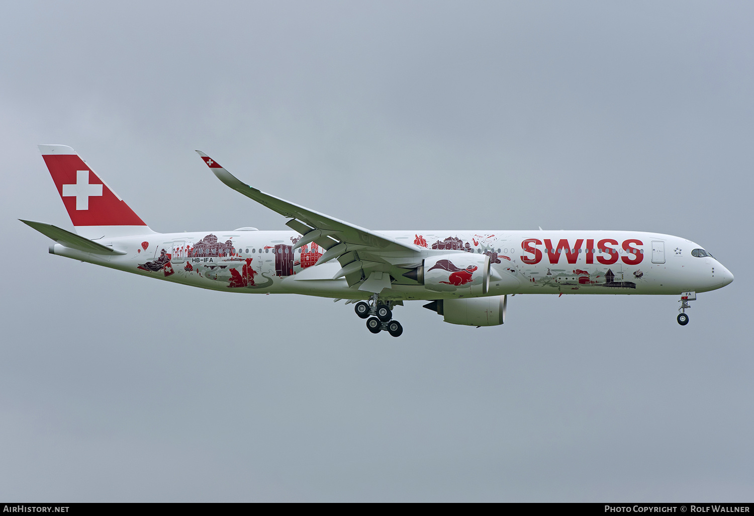 Aircraft Photo of HB-IFA | Airbus A350-941 | Swiss International Air Lines | AirHistory.net #854077