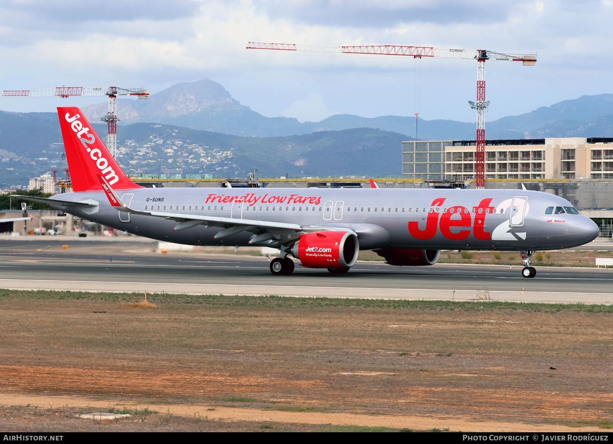 Aircraft Photo of G-SUNS | Airbus A321-251NX | Jet2 | AirHistory.net #854082