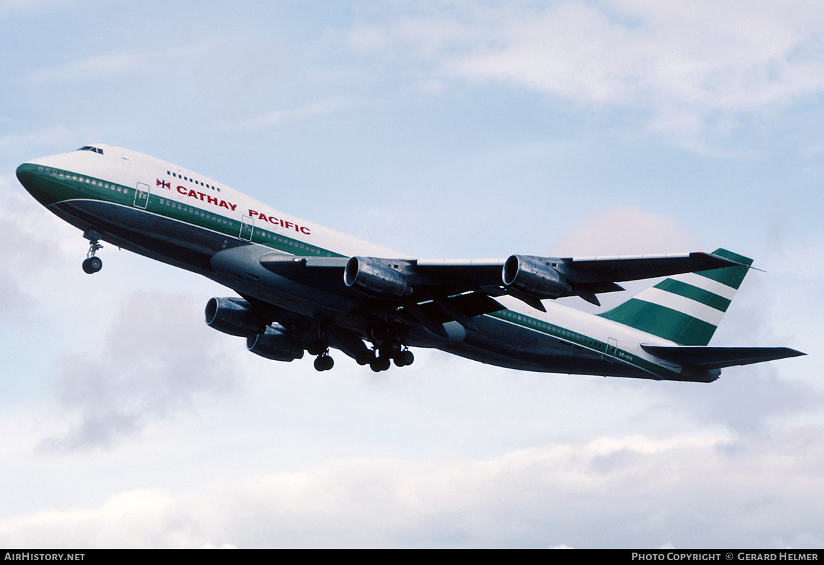 Aircraft Photo of VR-HIH | Boeing 747-267B(SF) | Cathay Pacific Airways | AirHistory.net #854085