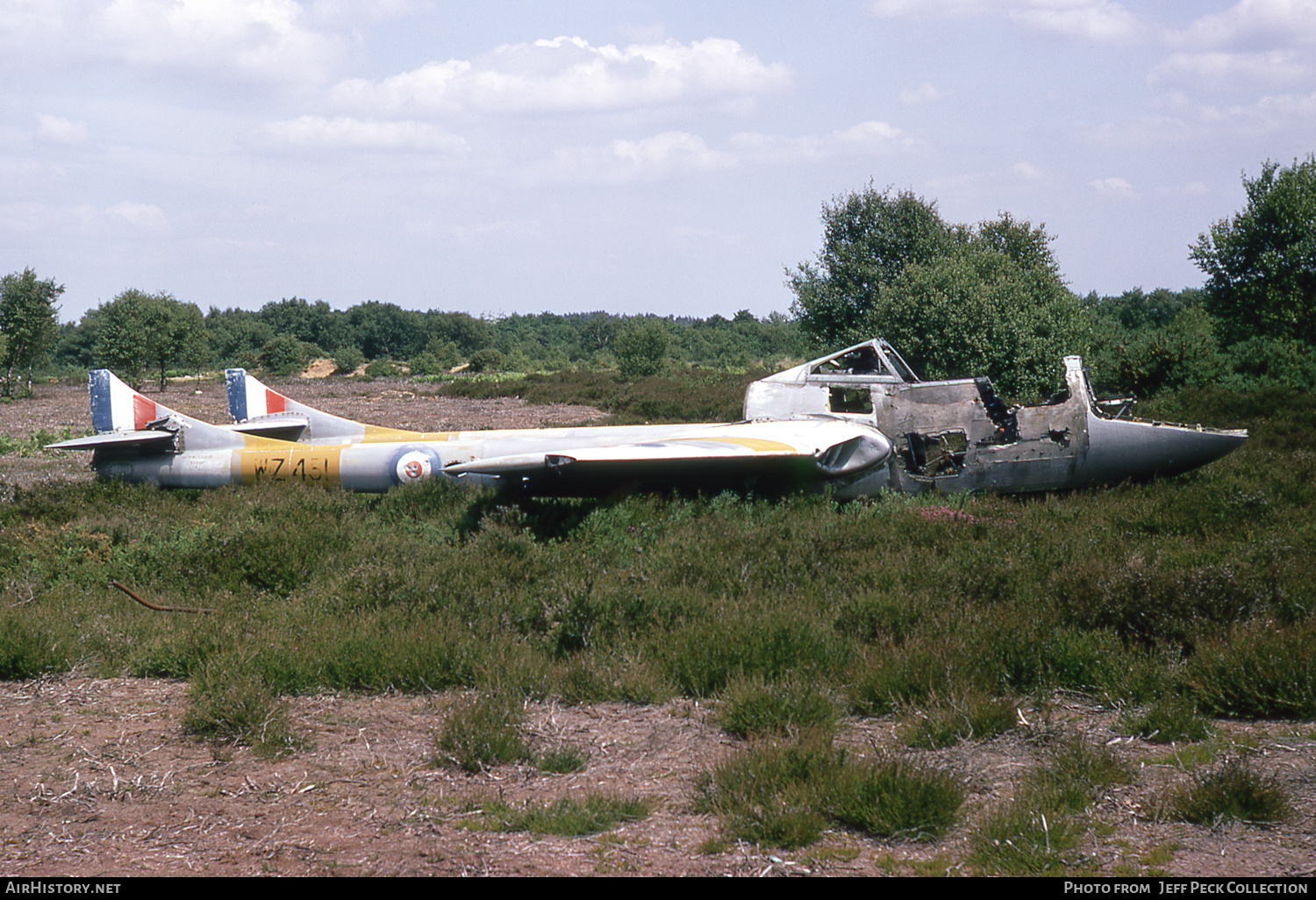 Aircraft Photo of WZ451 | De Havilland D.H. 115 Vampire T11 | UK - Air Force | AirHistory.net #854096