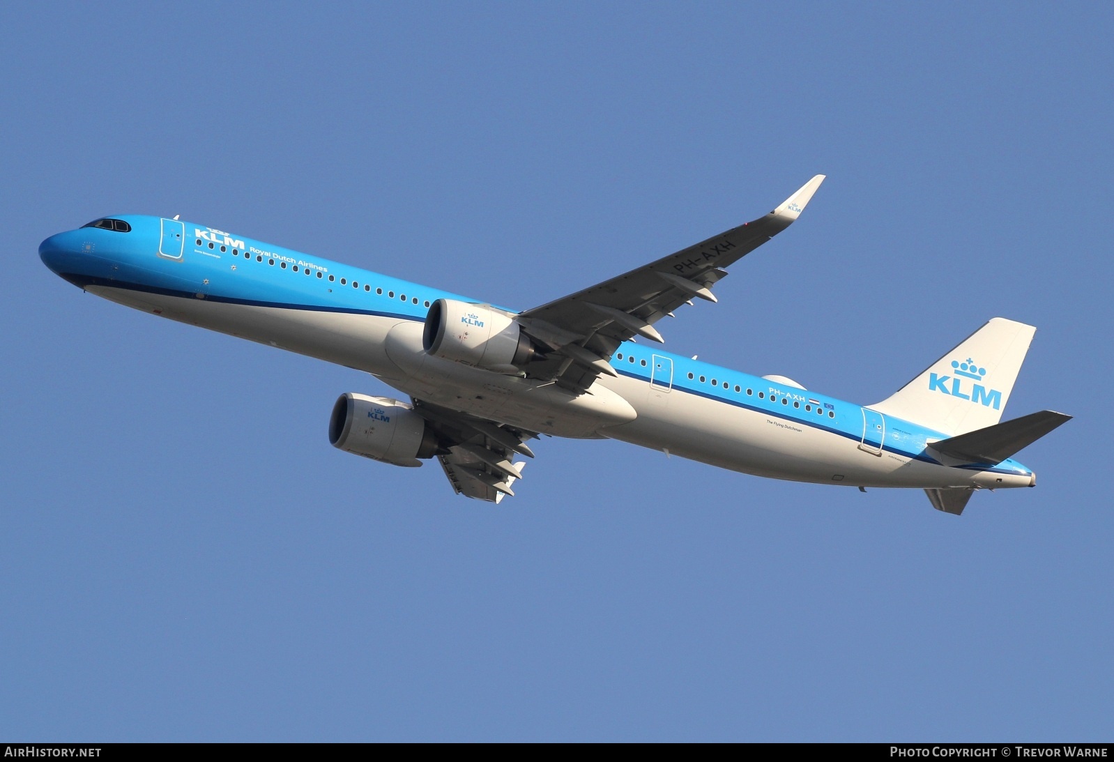 Aircraft Photo of PH-AXH | Airbus A321-252NX | KLM - Royal Dutch Airlines | AirHistory.net #854104