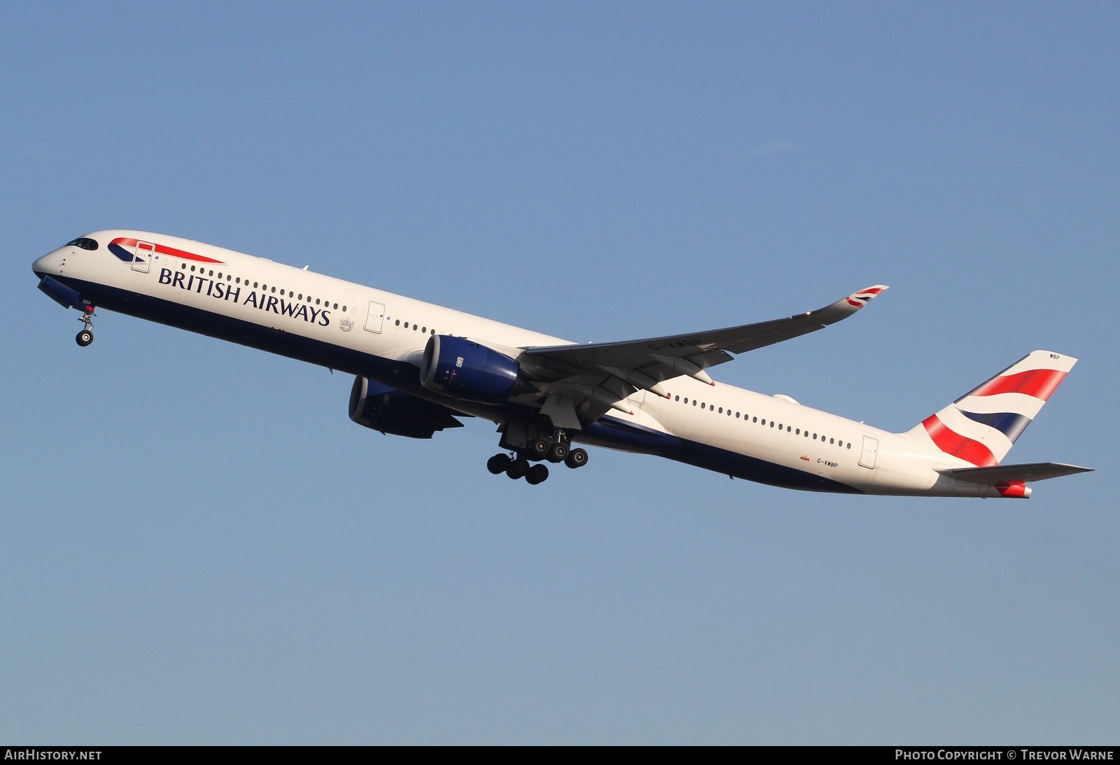 Aircraft Photo of G-XWBP | Airbus A350-1041 | British Airways | AirHistory.net #854106