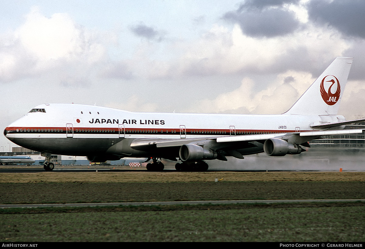Aircraft Photo of JA8101 | Boeing 747-146 | Japan Air Lines - JAL | AirHistory.net #854107