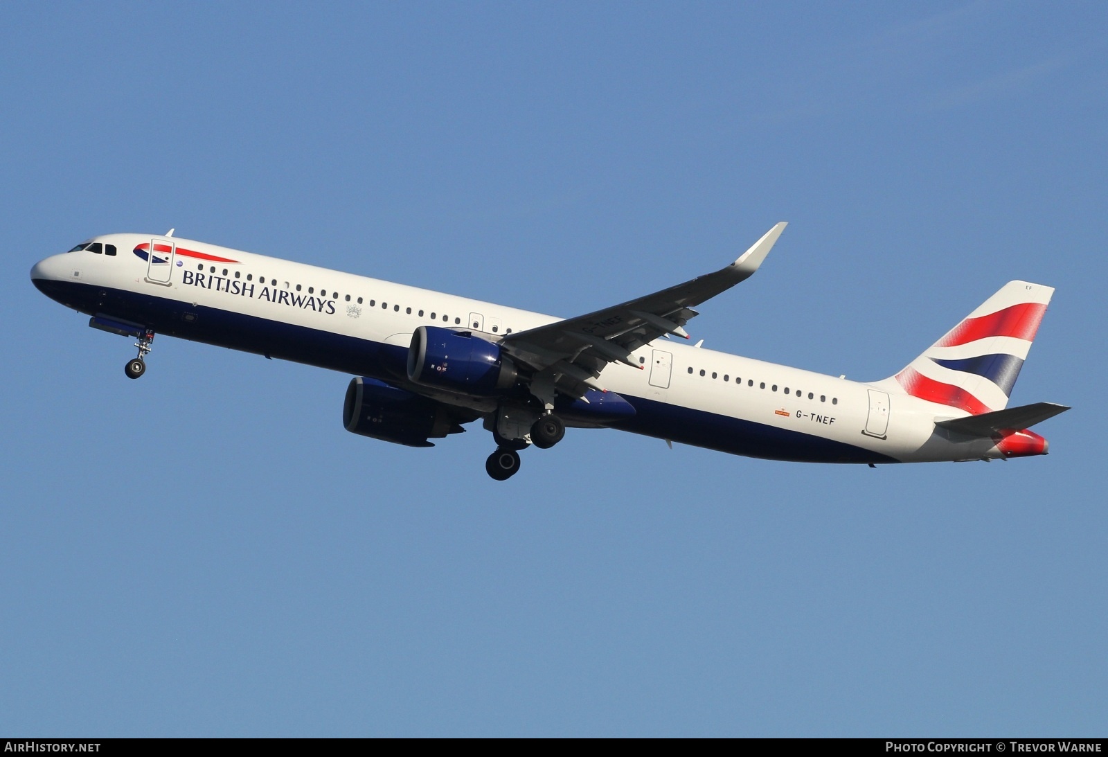 Aircraft Photo of G-TNEF | Airbus A321-251NX | British Airways | AirHistory.net #854113