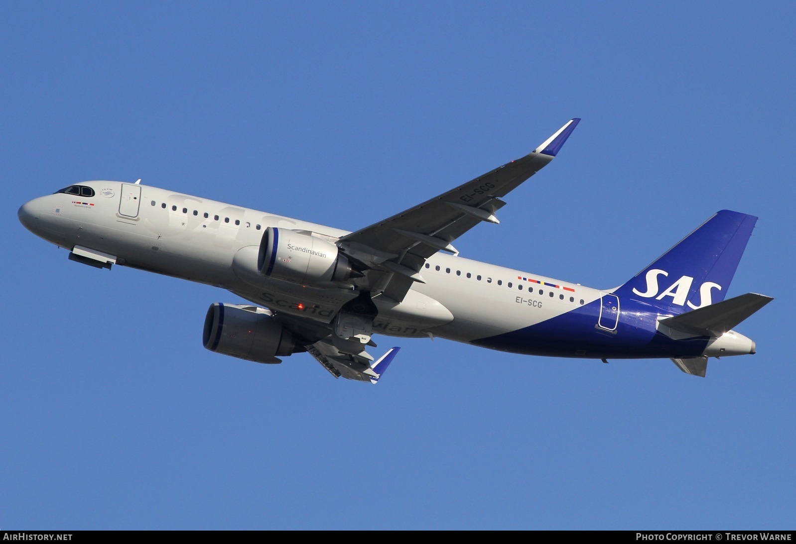 Aircraft Photo of EI-SCG | Airbus A320-251N | Scandinavian Airlines - SAS | AirHistory.net #854119
