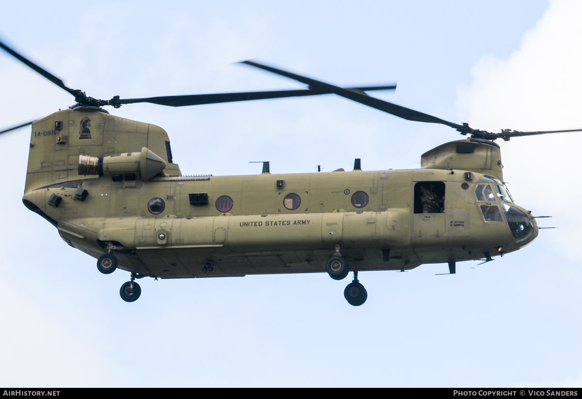 Aircraft Photo of 14-8167 / 14-08167 | Boeing CH-47F Chinook (414) | USA - Army | AirHistory.net #854124
