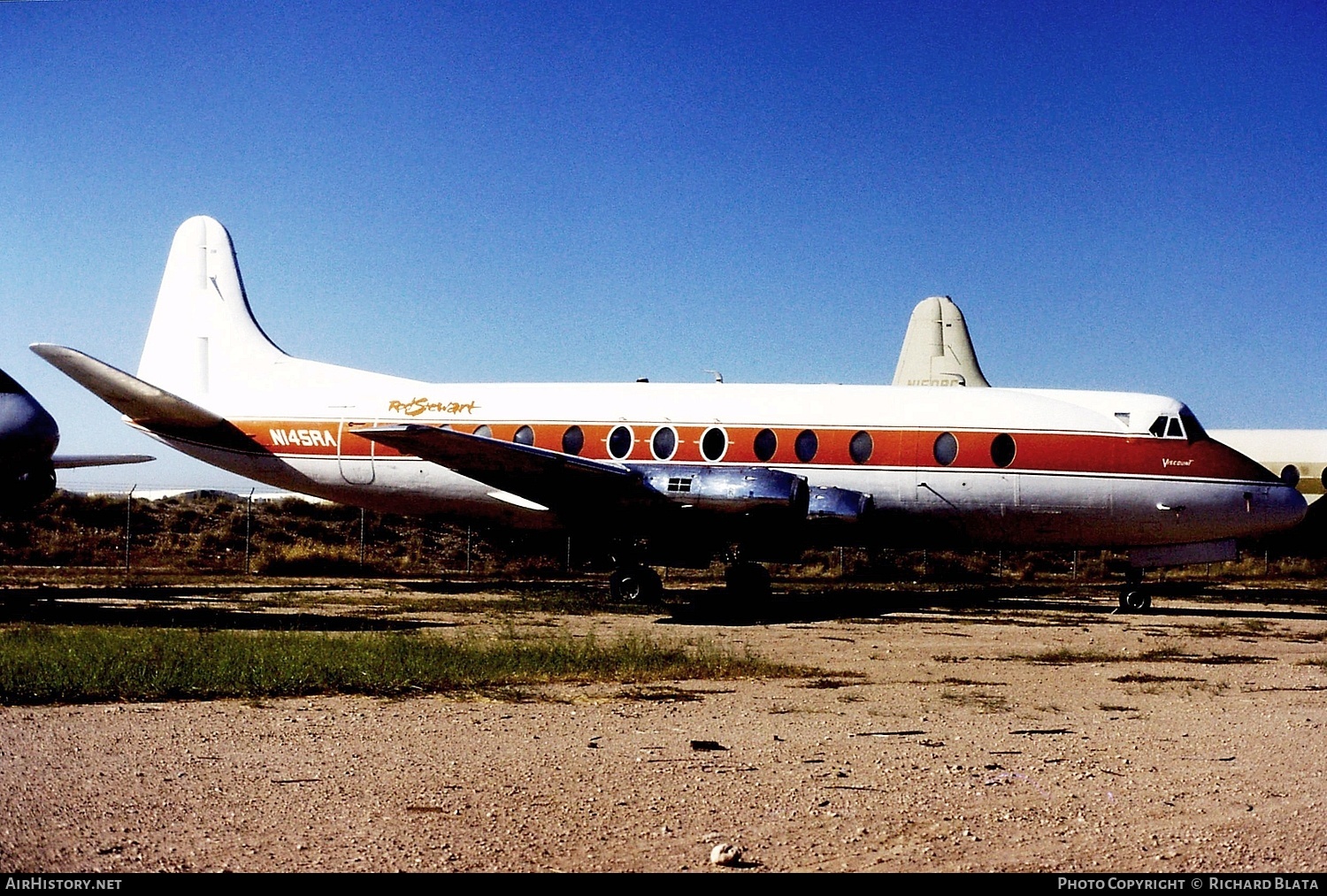 Aircraft Photo of N145RA | Vickers 814 Viscount | AirHistory.net #854127
