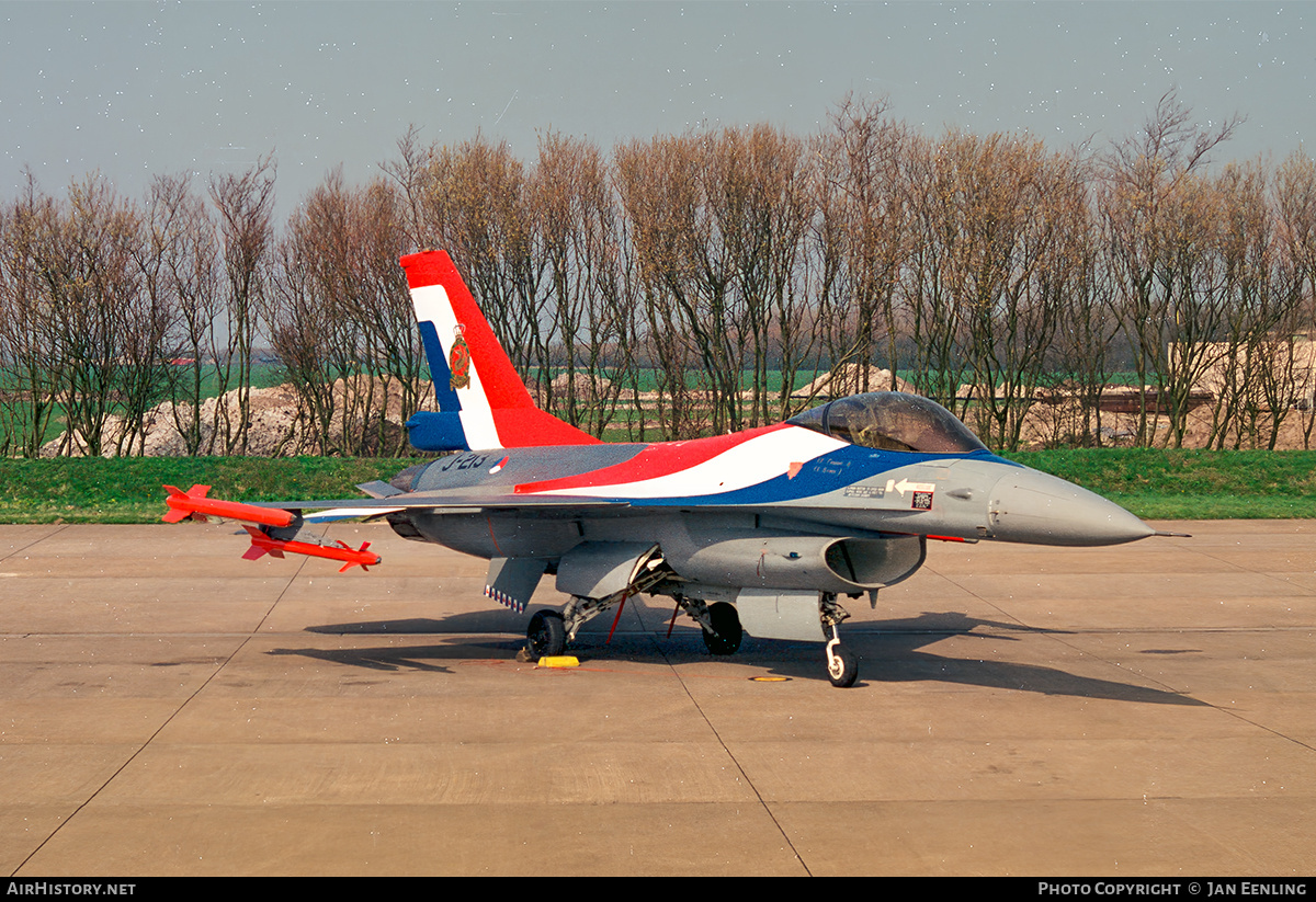 Aircraft Photo of J-213 | General Dynamics F-16A Fighting Falcon | Netherlands - Air Force | AirHistory.net #854130