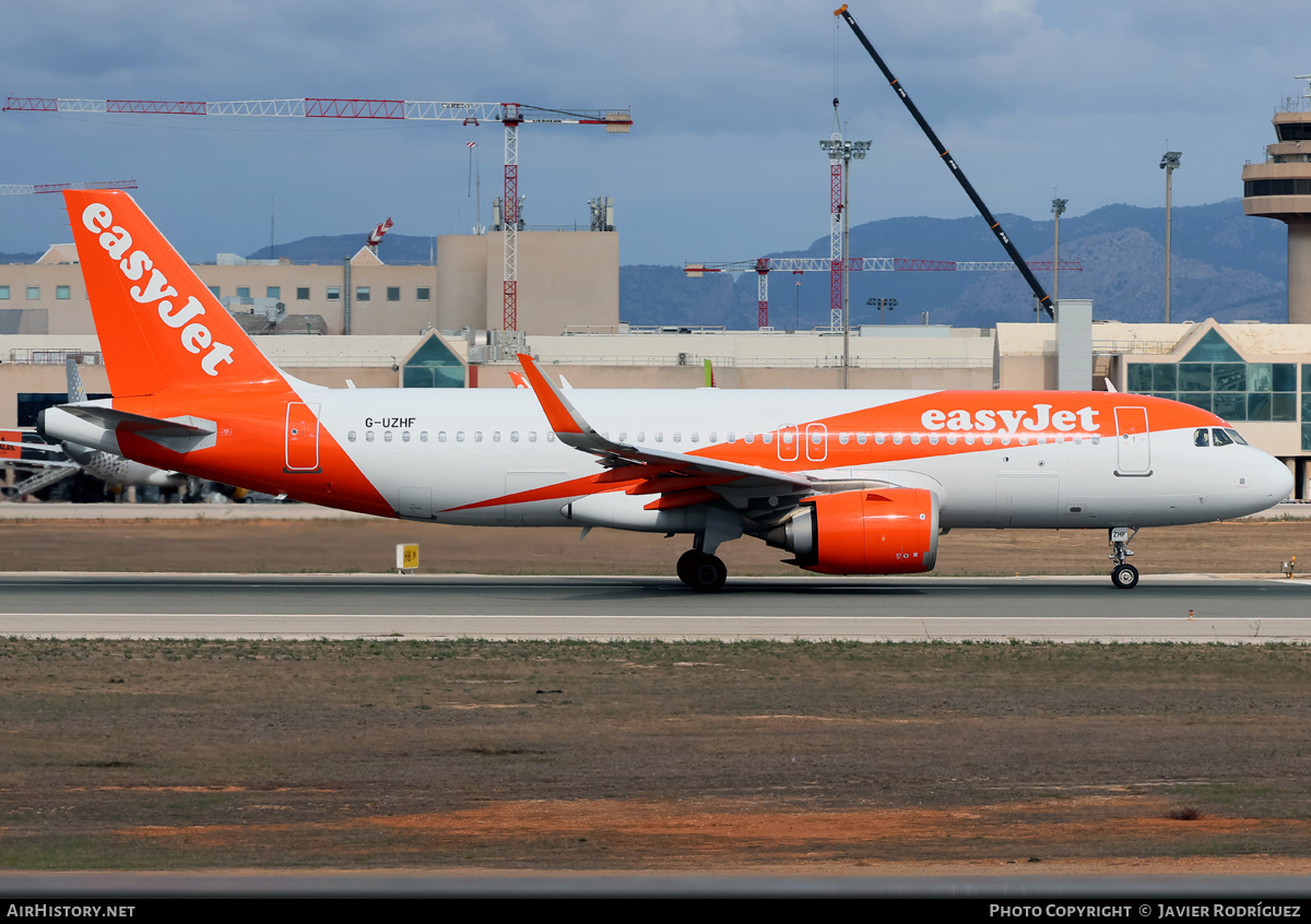 Aircraft Photo of G-UZHF | Airbus A320-251N | EasyJet | AirHistory.net #854132