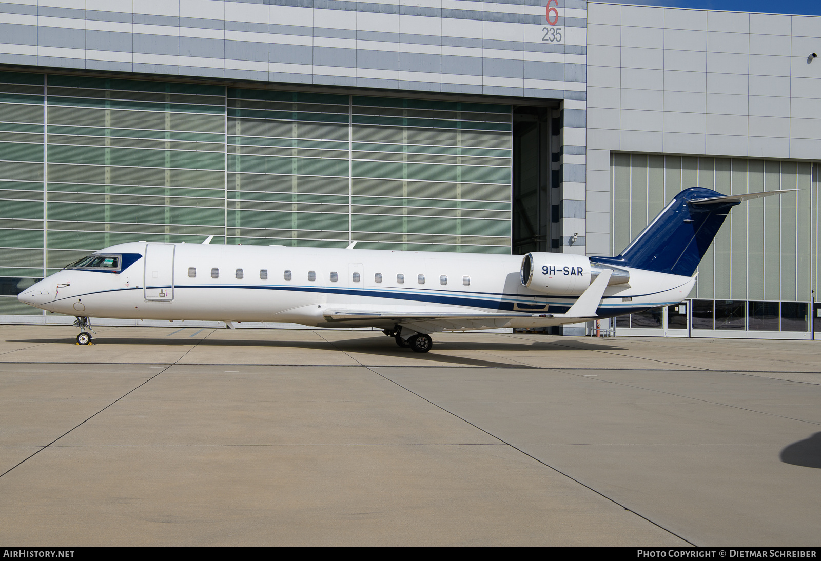 Aircraft Photo of 9H-SAR | Bombardier Challenger 850 (CRJ-200SE/CL-600-2B19) | AirHistory.net #854134