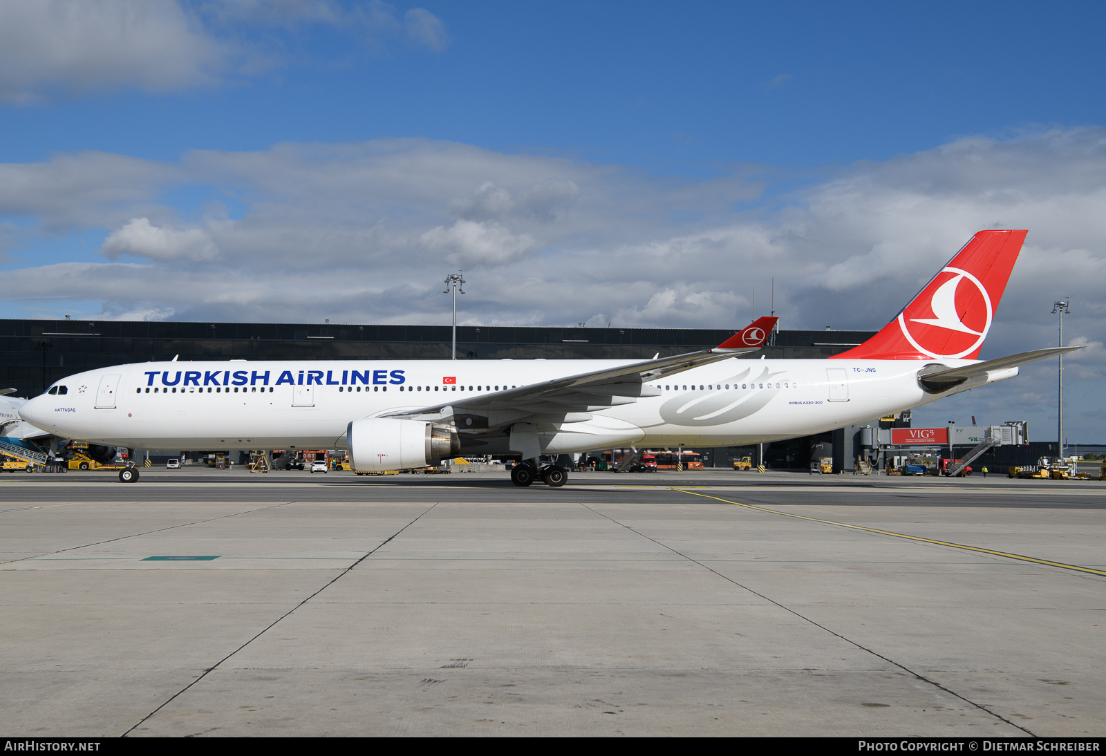 Aircraft Photo of TC-JNS | Airbus A330-303 | Turkish Airlines | AirHistory.net #854142