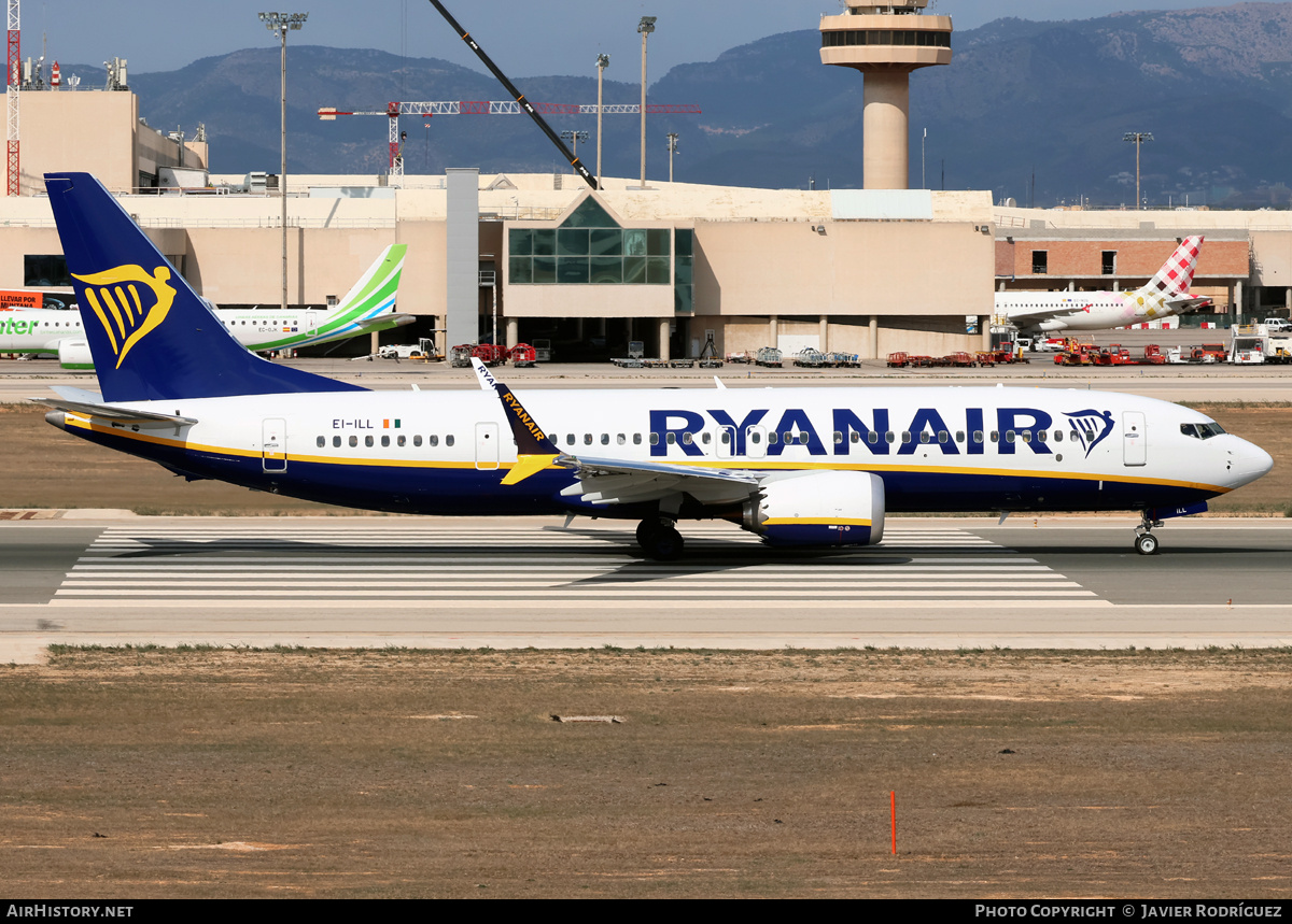 Aircraft Photo of EI-ILL | Boeing 737-8200 Max 200 | Ryanair | AirHistory.net #854153