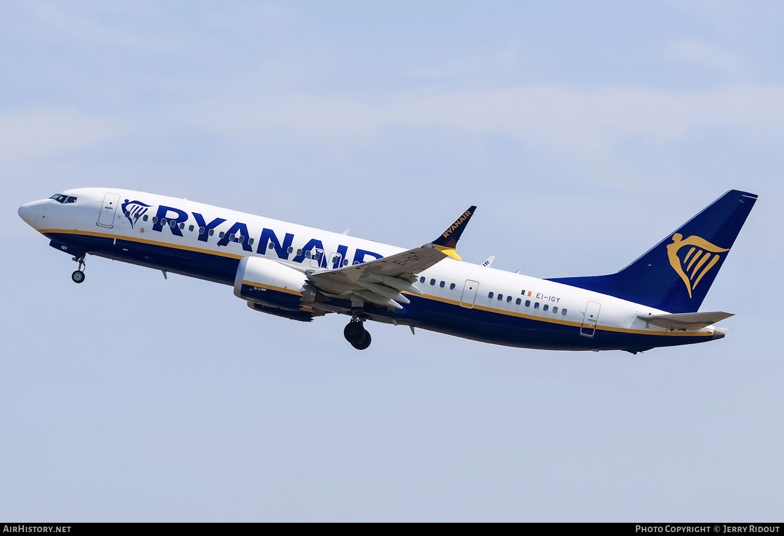 Aircraft Photo of EI-IGY | Boeing 737-8200 Max 200 | Ryanair | AirHistory.net #854166