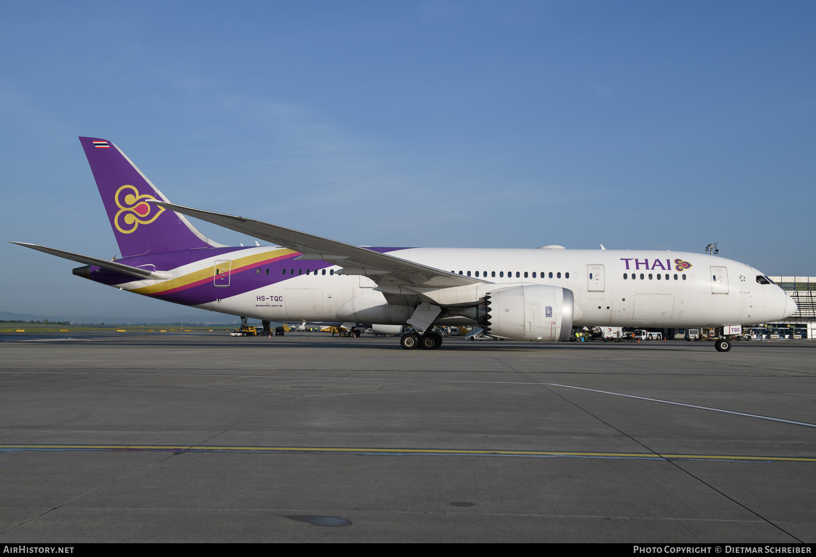 Aircraft Photo of HS-TQC | Boeing 787-8 Dreamliner | Thai Airways International | AirHistory.net #854167