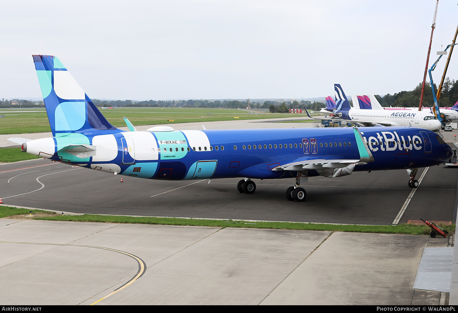 Aircraft Photo of F-WXAE | Airbus A321-271NX | JetBlue Airways | AirHistory.net #854187