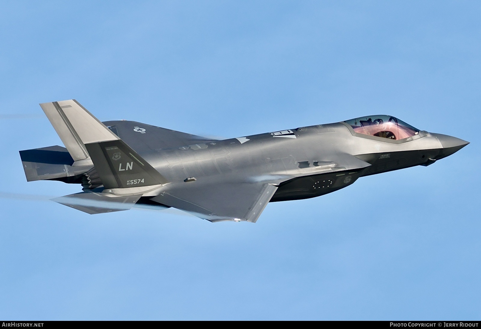 Aircraft Photo of 20-5574 / AF20-5574 | Lockheed Martin F-35A Lightning II | USA - Air Force | AirHistory.net #854215