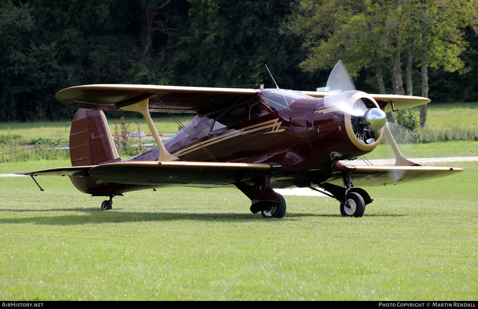 Aircraft Photo of N991VB | Beech D17S | AirHistory.net #854221