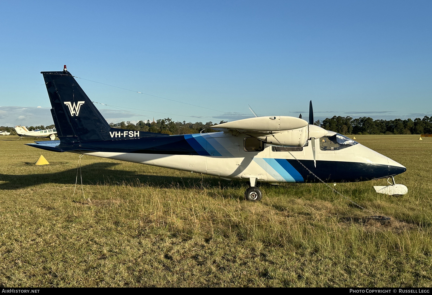 Aircraft Photo of VH-FSH | Partenavia P-68B | Westward Aviation | AirHistory.net #854240