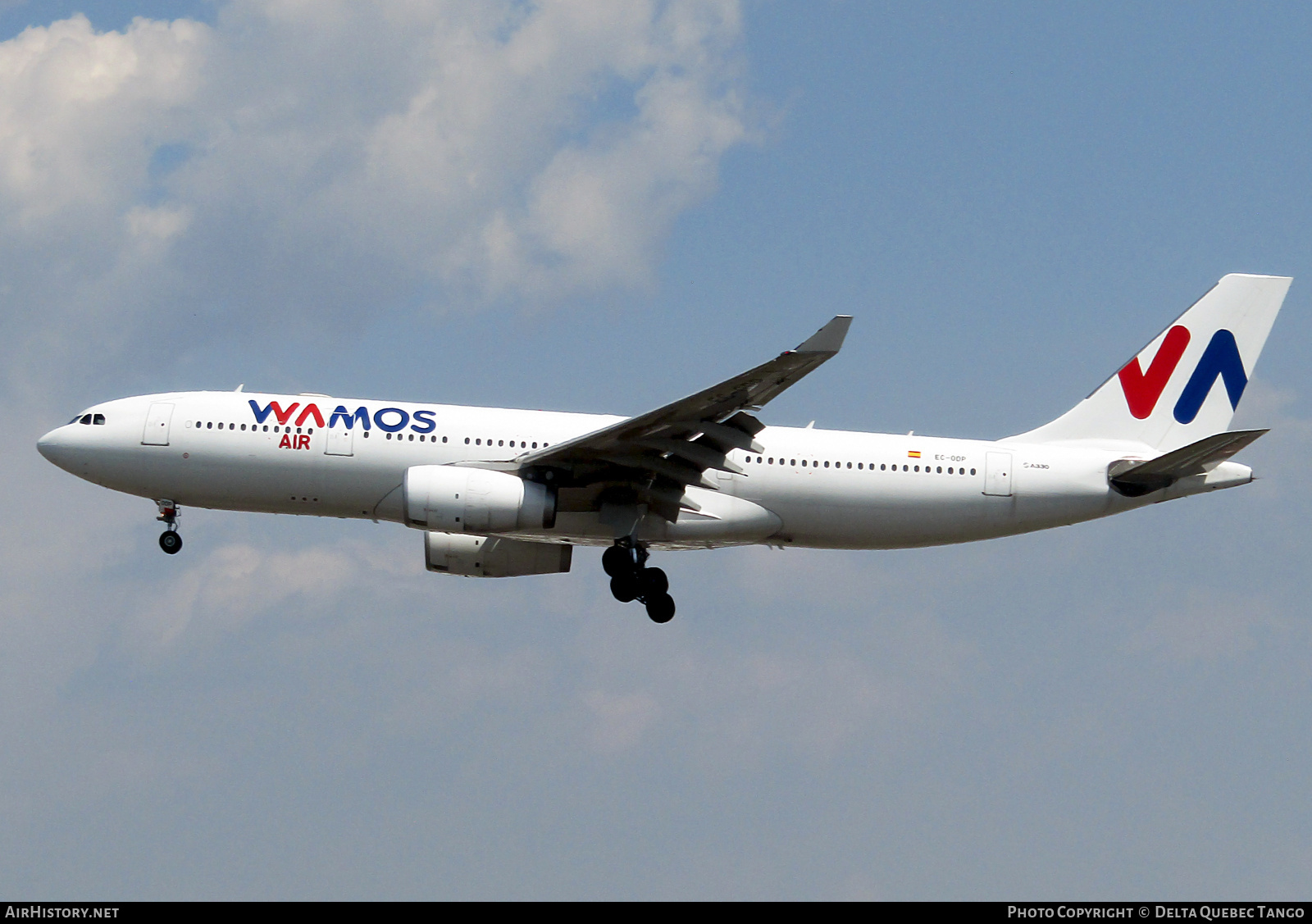 Aircraft Photo of EC-ODP | Airbus A330-243 | Wamos Air | AirHistory.net #854241
