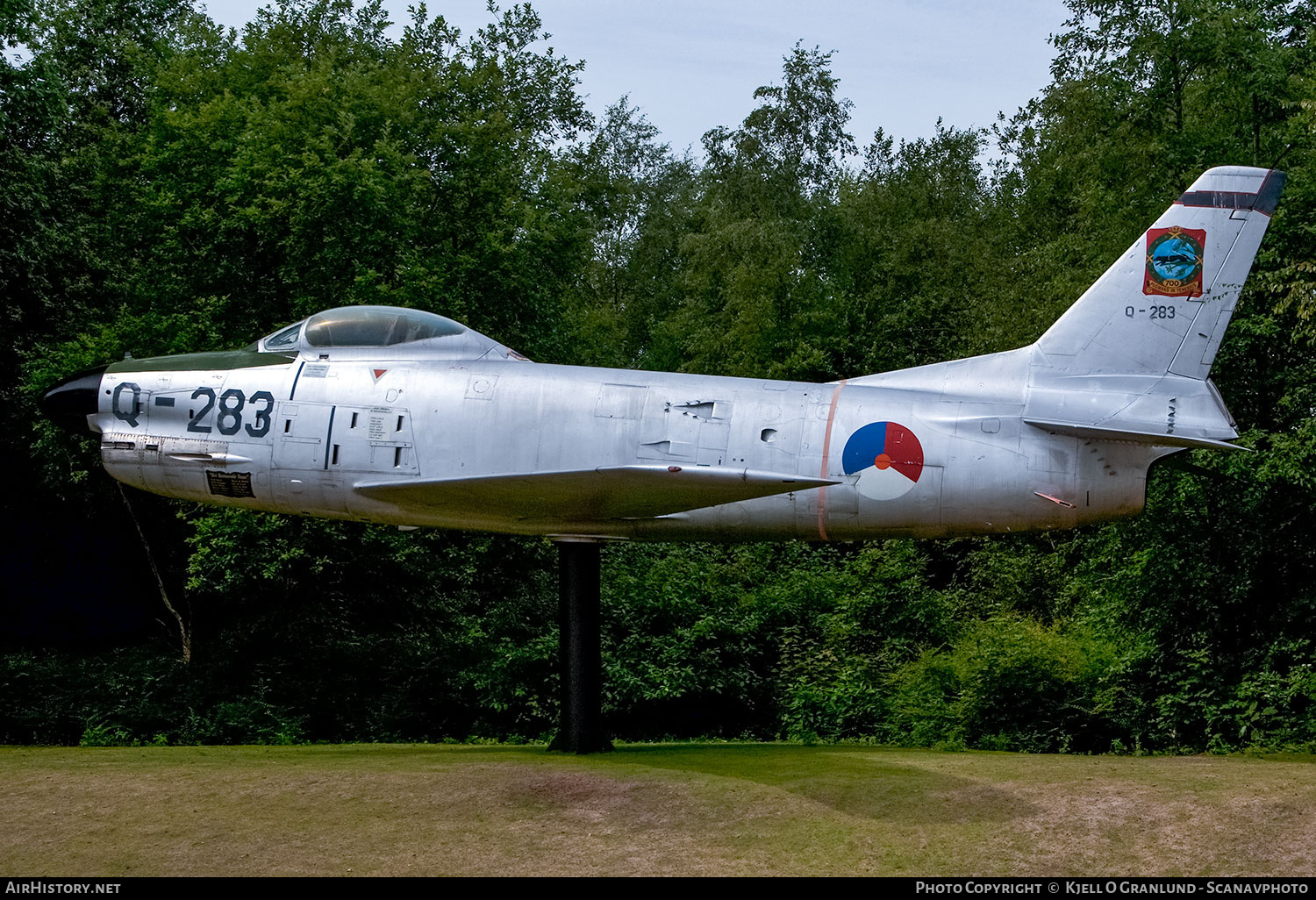 Aircraft Photo of Q-283 | North American F-86K Sabre | Netherlands - Air Force | AirHistory.net #854243