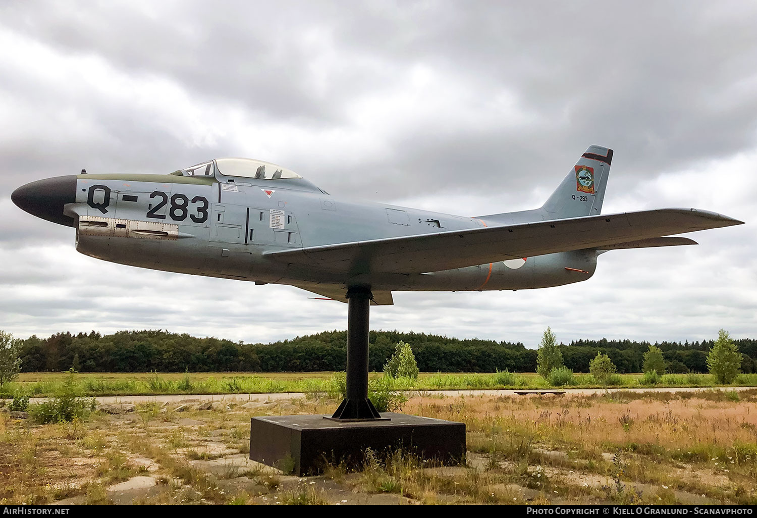 Aircraft Photo of Q-283 | North American F-86K Sabre | Netherlands - Air Force | AirHistory.net #854244