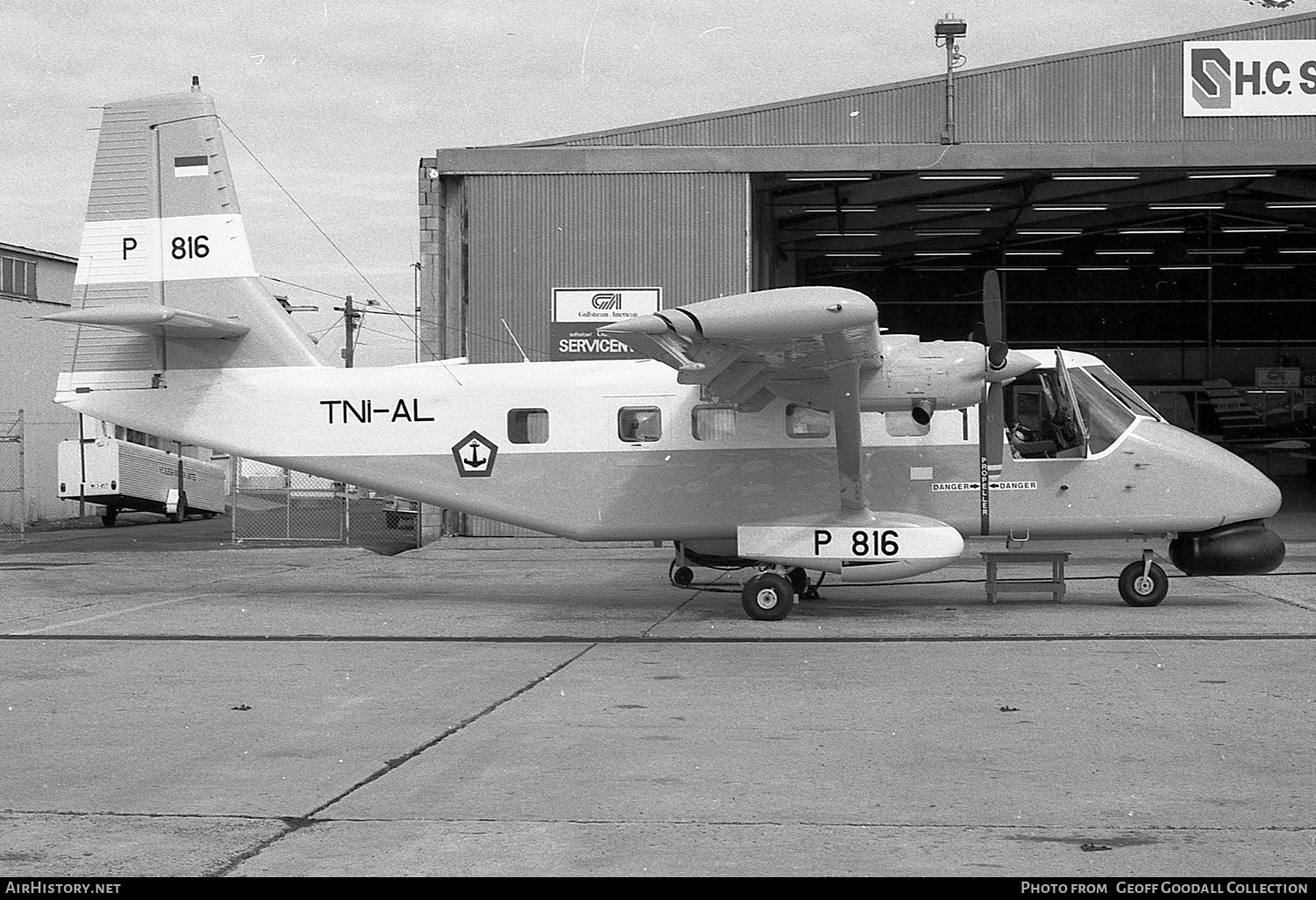 Aircraft Photo of P-816 | GAF N-22S Searchmaster B | Indonesia - Navy | AirHistory.net #854249
