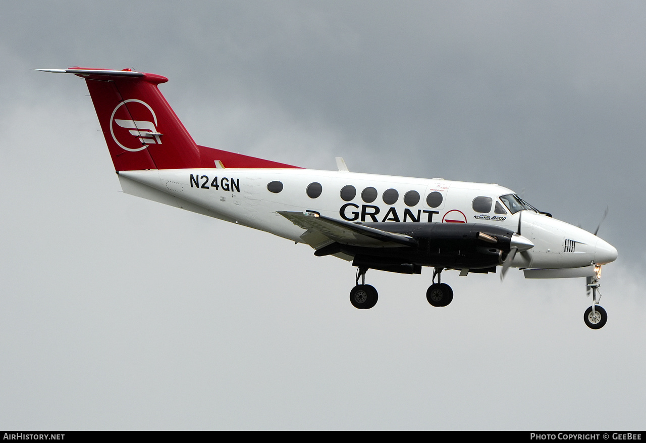 Aircraft Photo of N24GN | Beech B200C Super King Air | Grant Aviation | AirHistory.net #854259