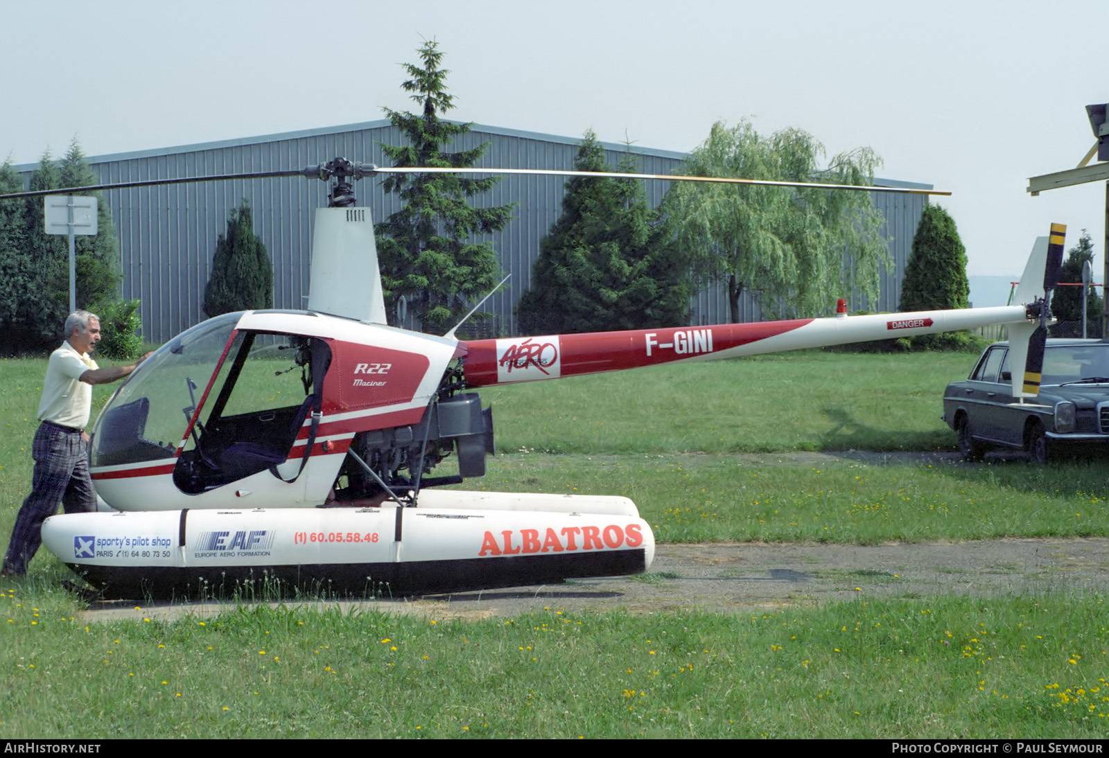 Aircraft Photo of F-GINI | Robinson R-22 Mariner | Aéro Consulting | AirHistory.net #854267