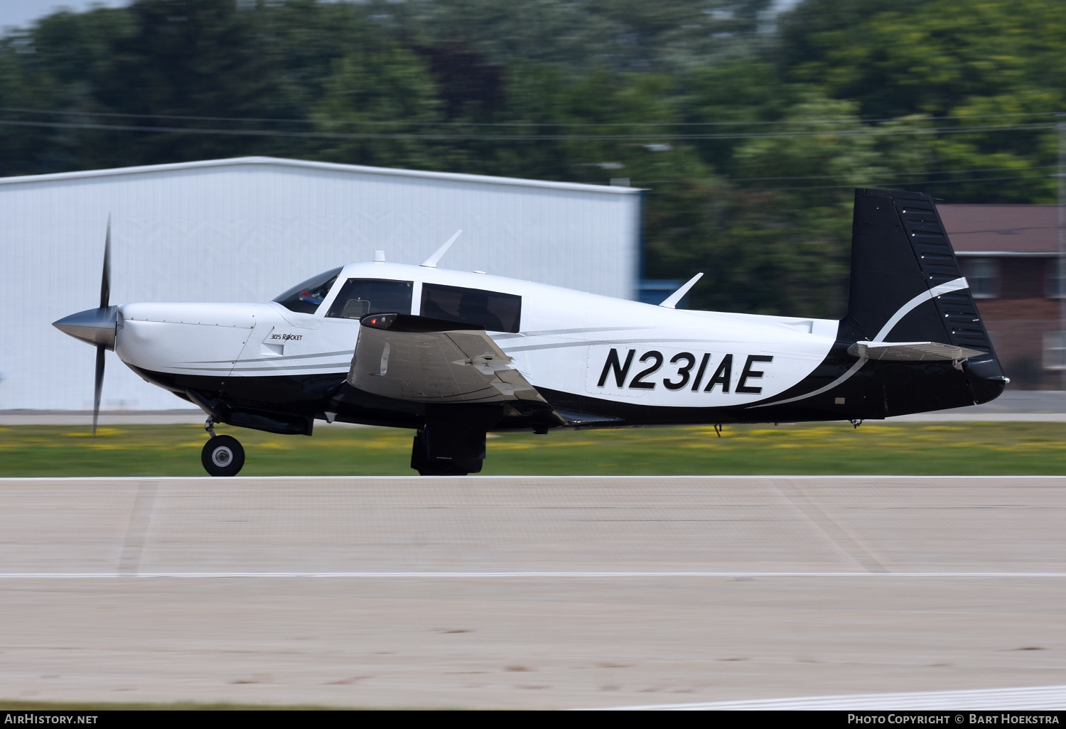 Aircraft Photo of N231AE | Mooney M-20K/305 Rocket | AirHistory.net #854282