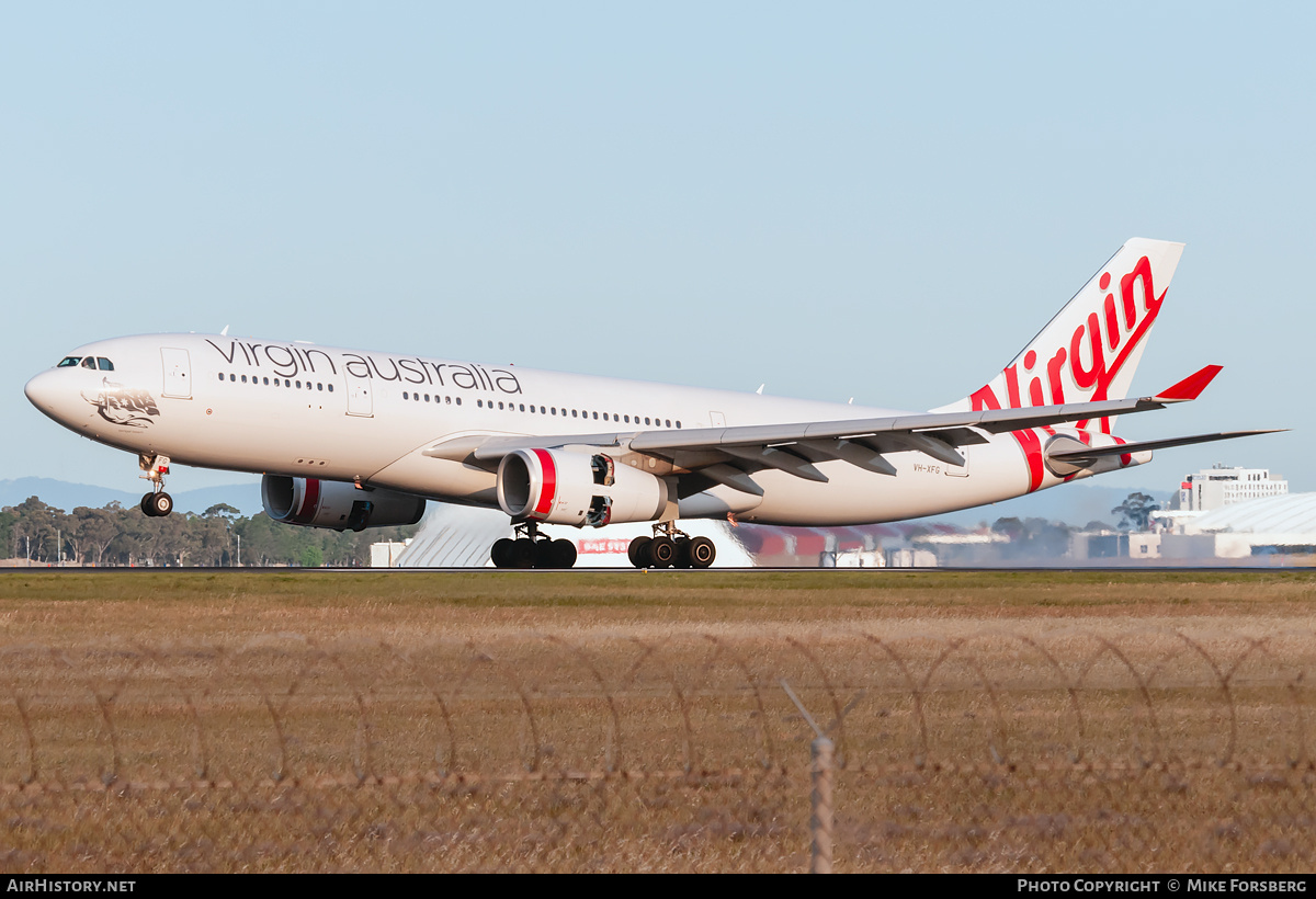 Aircraft Photo of VH-XFG | Airbus A330-243 | Virgin Australia Airlines | AirHistory.net #854288