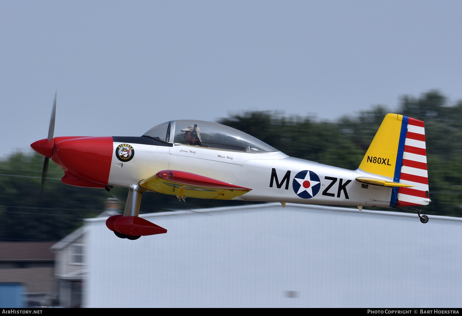 Aircraft Photo of N80XL | Van's RV-8 | USA - Air Force | AirHistory.net #854291