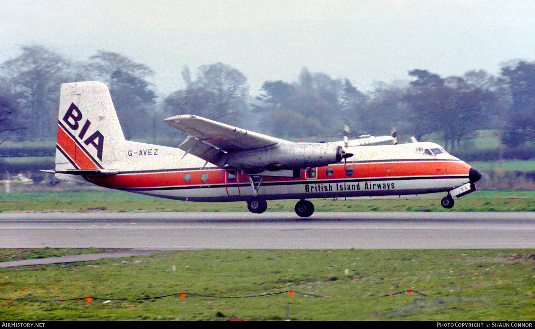 Aircraft Photo of G-AVEZ | Handley Page HPR-7 Herald 210 | British Island Airways - BIA | AirHistory.net #854304