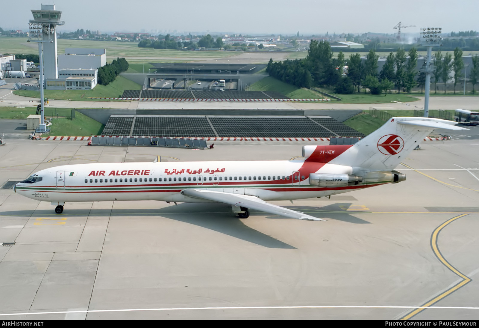 Aircraft Photo of 7T-VEM | Boeing 727-2D6/Adv | Air Algérie | AirHistory.net #854307