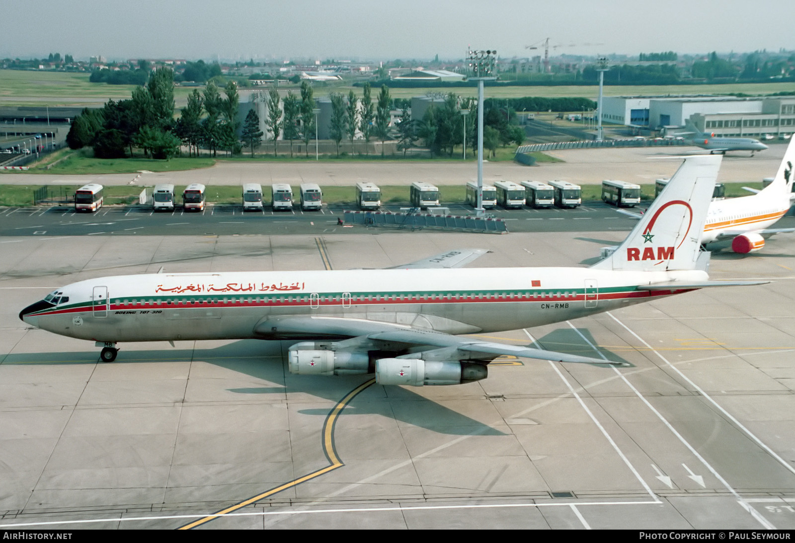 Aircraft Photo of CN-RMB | Boeing 707-351C | Royal Air Maroc - RAM | AirHistory.net #854309