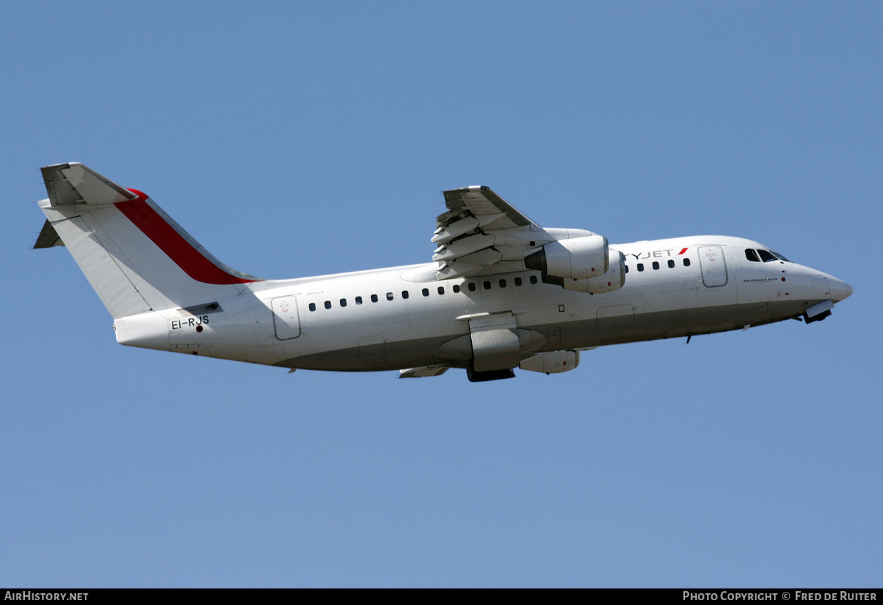 Aircraft Photo of EI-RJS | BAE Systems Avro 146-RJ85 | CityJet | AirHistory.net #854317