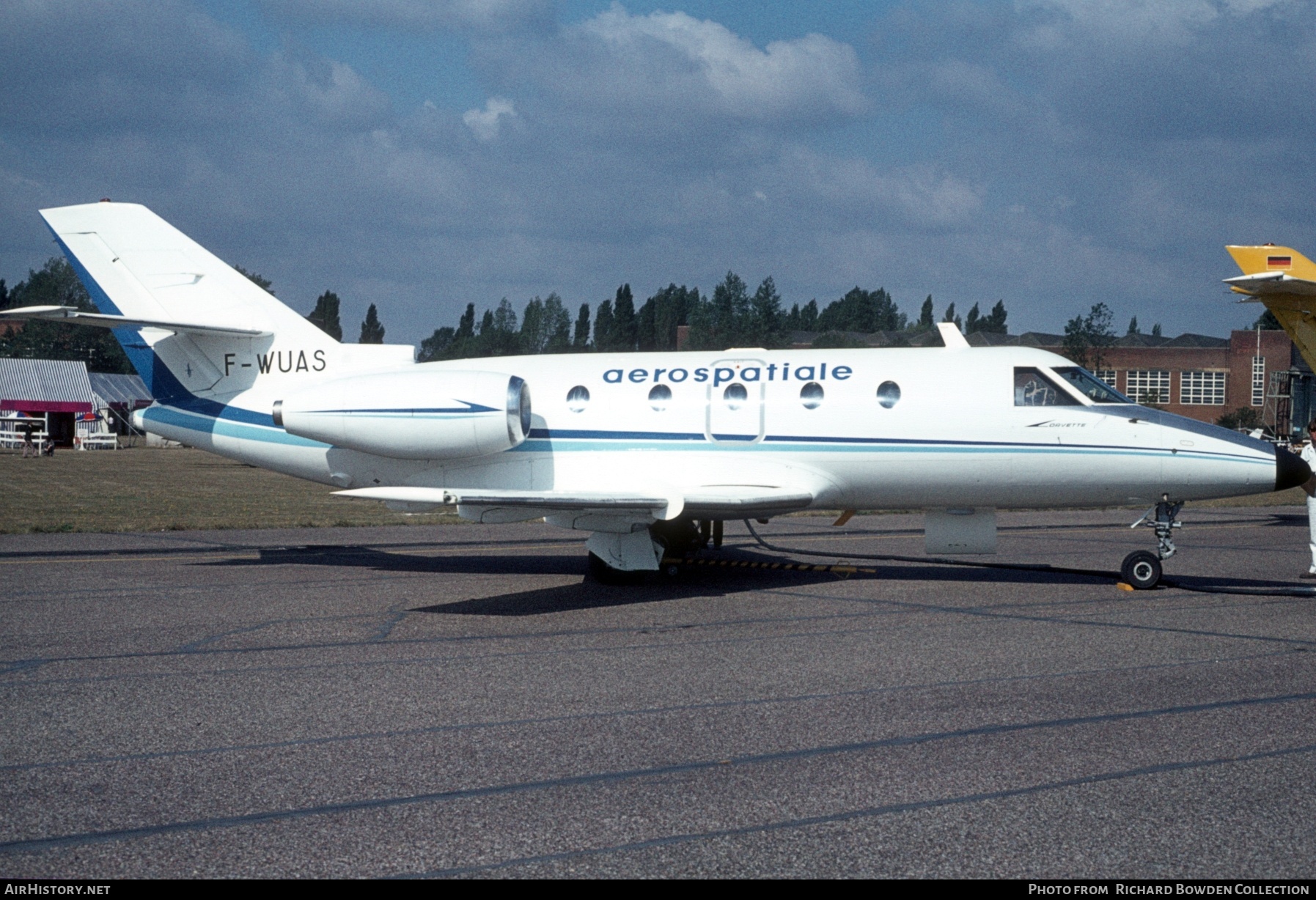 Aircraft Photo of F-WUAS | Aerospatiale SN-601 Corvette 100 | Aerospatiale | AirHistory.net #854390